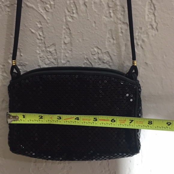 Whiting And Davis Small Bag With Leather Trim - Picture 10 of 11